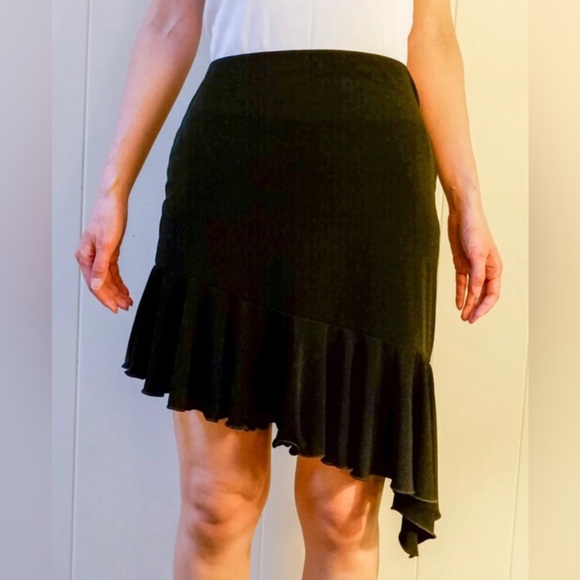 Capezio black dance skirt - Picture 1 of 6